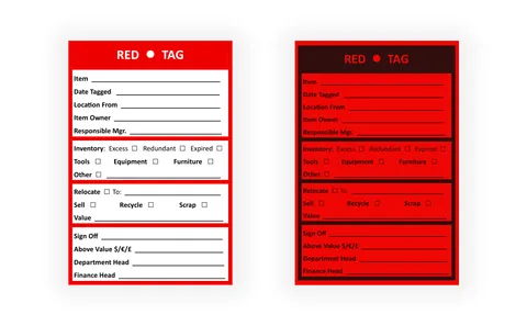 5S Red Tags Template + Guide — Customise, Print and Use